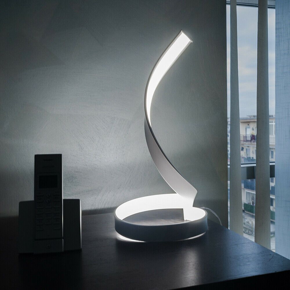 12W, desk lamp, LED, table light, spiral, 6500K, UNIVERSO