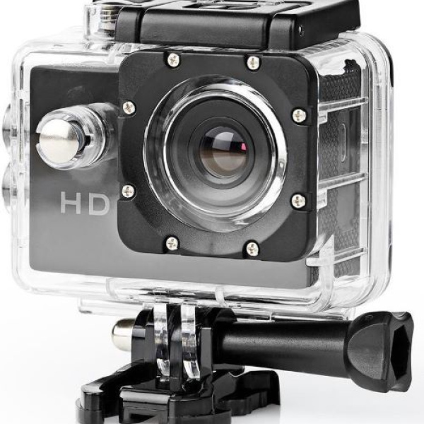 720p@ 30fps, 5 MPixel, action cam, sport camera, Wi-Fi, 90 min, waterproof up to 30m, Nedis