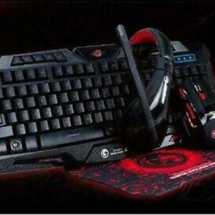 4 in1, combo set, gaming kit, keyboard, mouse, headphone, mousepad, MARVO CM401