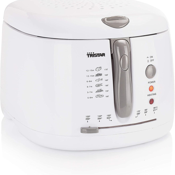 2.5Ltr, deep fryer, 1800W, white, Crown CDF-2518