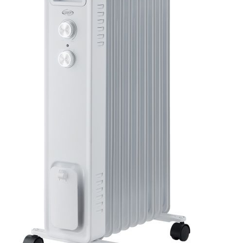 2000W, oil heater, 9 elements, eco-comfort-super mode, white, Warm Q 9, Argoclima