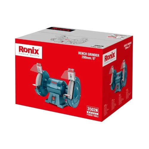 350W-200mm, bench grinder, RONIX 3502N