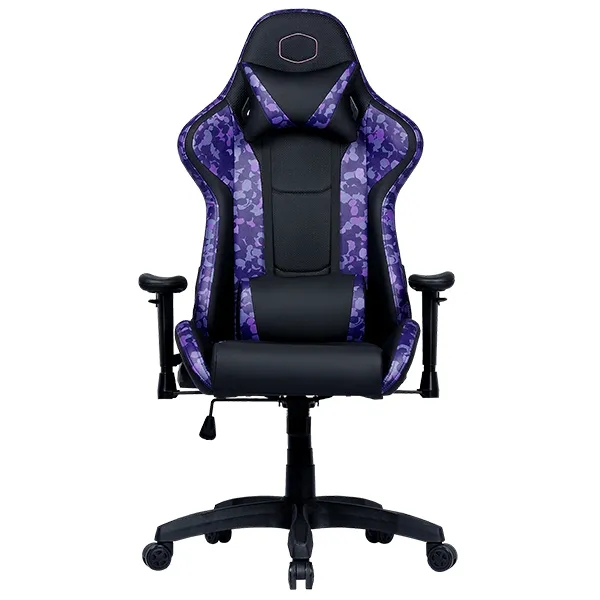 Purple/Camouflage, gaming chair, Cooler Master, Caliber R1S