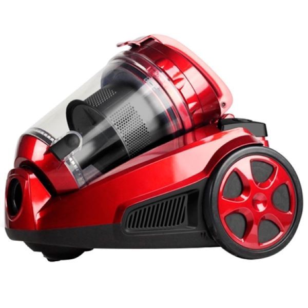 850W, cyclonic bagless, vacuum cleaner, 2.5Ltr, multi-layer-filter black/red, Royalty Line