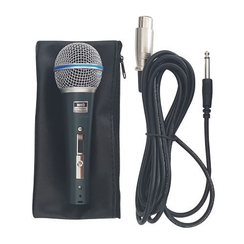 3.3 mt cable, supercardioid, dynamic, microphone, BETA58A