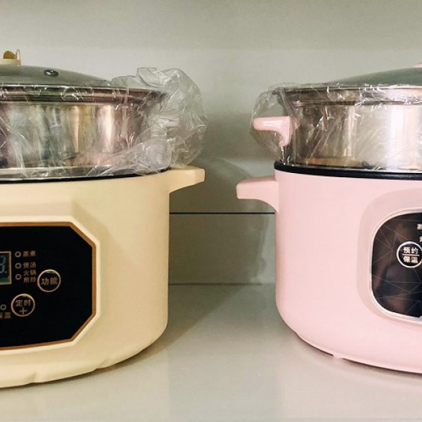 6.5LT capacity,  electric cooker ,  1000W, all-in-one, food steamer