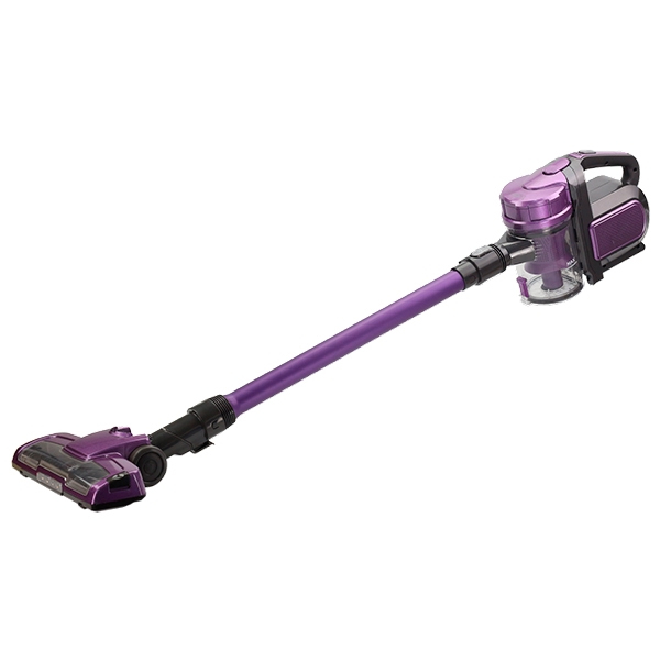 Cordless, vacuum cleaner, bagless, charging station, hepa filter, ROYALTYLINE HVC150.55R, purple