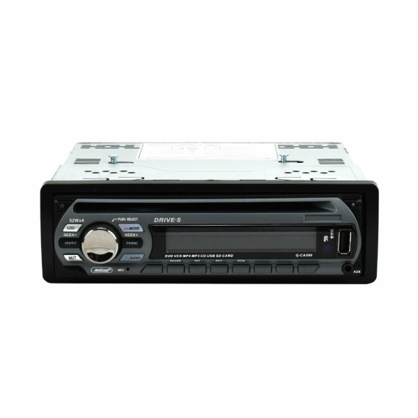 4 channels, car stereo, fm tuner, cd player, bluetooth, usb, remote control, 1 din, Andowl