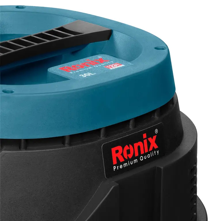 1400W, industrial, vacuum cleaner, 30LT, Wet & Dry, RONIX 1231