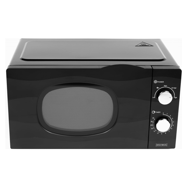 *SALE* 20Ltr, microwave, electric oven, 700W, mechanical control, 5 programs, Timer, ROYALTY LINE MW20.8-BLACK