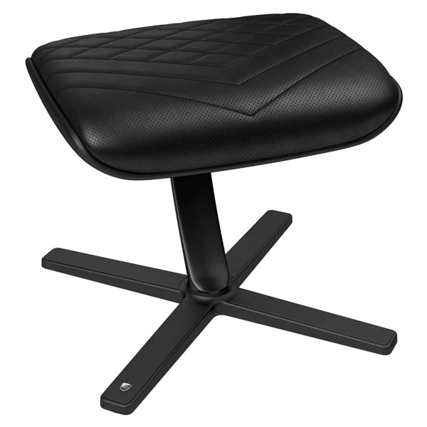 Footrest, ergonomic, elegant, premium materials, Noblechairs footrest black