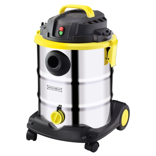 1400W, 30Ltr,  wet&dry, vacuum cleaner, air-blowing-function,airflow control, multi-layer-filtering, Royalty Line RL-WDVC30