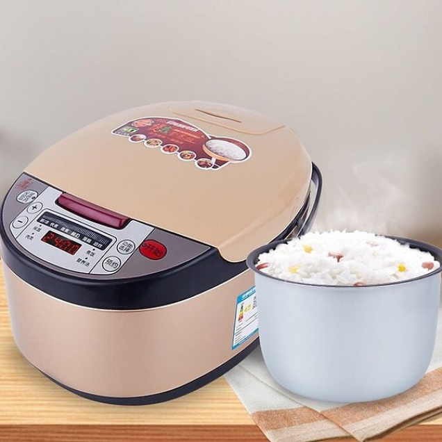 5 LT, smart rice cooker , food steamer , digital display , 900 W