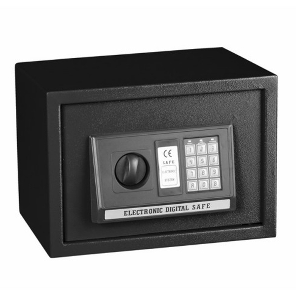 20Ltr, electronic, safe box, 3 to 8 digit combination, black, H20XW31XD20 cm, CROWN