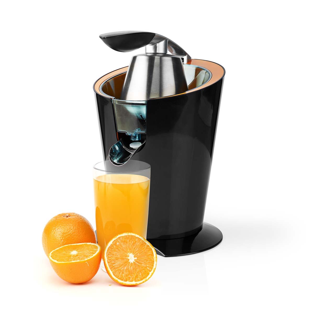 160w, electric citrus press, electric juicer, powerful motor, machine washable parts, Nedis