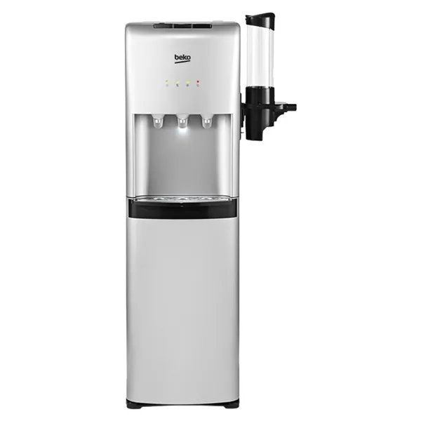 Free standing, water dispenser, compressor, cooling, heating, black-silver, BEKO BSS-4600TT
