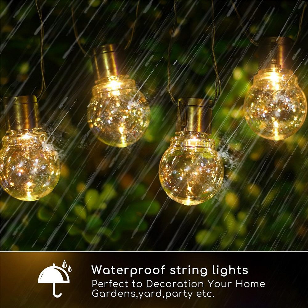 Led string lights 20 bulbs warm light external use *Aigostar*